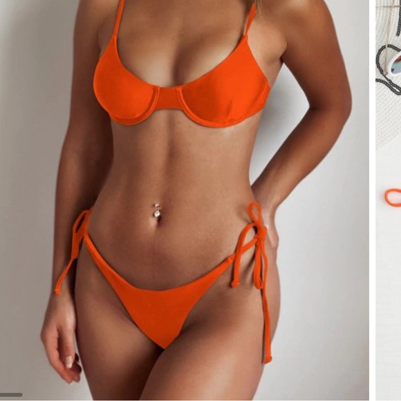 Orange Bikini - Picture 2 of 2
